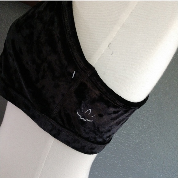 BEYOND YOGA Crushed Velvet Sport Bra/Crop Top - Picture 5 of 8